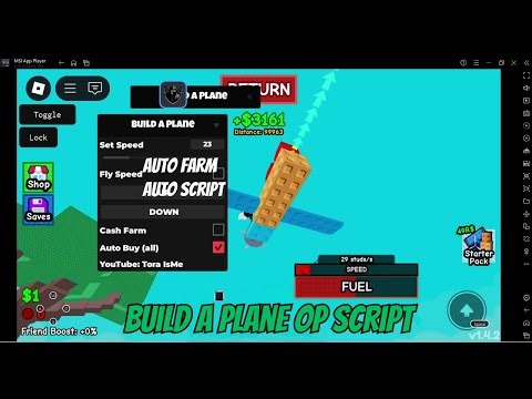 🔥 [NEW 2025] Build A Plane Script ✈️ | No Key, Auto Farm, Money Dupe, Auto Buy, Infinite