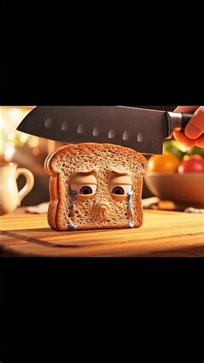 R.I.P Bread 😭🥖 | Crunchy & Relaxing Sounds | #satisfying #shorts