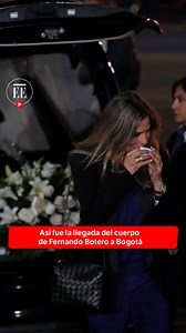 El féretro del maestro colombiano Fernando Botero, fallecido en Mónaco a los 91 años, llegó la noche del 21 de septiembre a Bogotá, donde se le rendirán durante tres días homenajes que continuarán el lunes y hasta el próximo jueves en su natal Medellín. | El Espectador