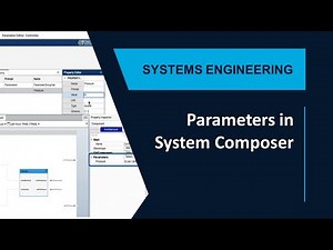 Parameter Workflows in System Composer