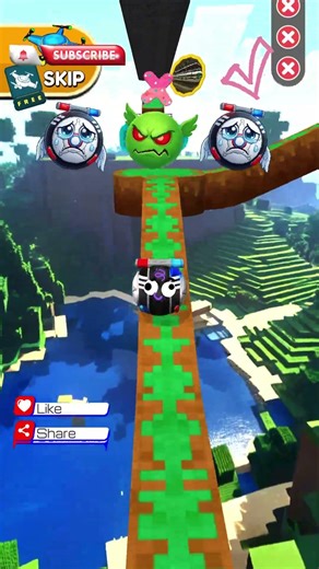 Going Balls SPEEDRUN But TWO Mistakes! 🤯⚡ #shortgaming #goingballs #goingballsgameplay #speedrun