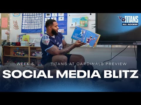 Jeffery Simmons Gives Back & Titans Talk Dancing With The Stars | Social Media Blitz