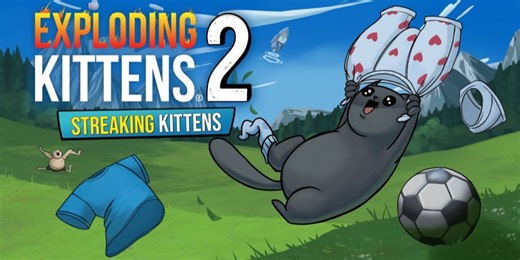 Exploding Kittens 2's Streaking Kittens expansion brings content sharing and new decks