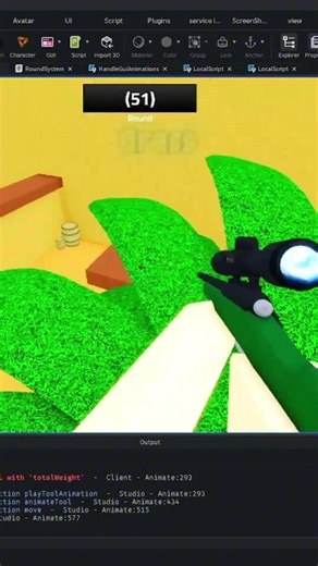 Day 19 of making a Roblox FPS game! #roblox #fps