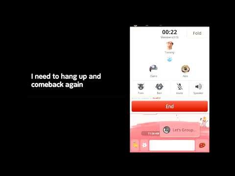 How to make free 'Group Call' in KakaoTalk