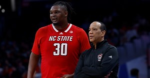 Kevin Keatts praises DJ Burns' passing ability, personality off the court