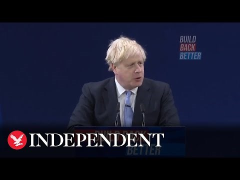 The best (or worst) jokes from Boris Johnson's Tory conference speech