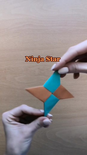 DIY Simple Origami Ninja Star Tutorial