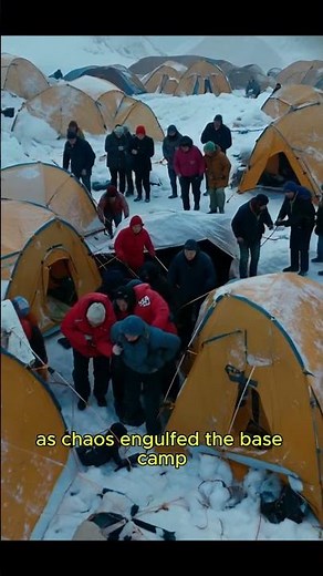 Everest 2014 Avalanche ❄️🏔️: The Deadliest Disaster on the Mountain ⚠️ #nature #disastervideos