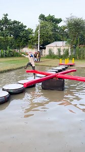 who can beat the rotating barriers ? intense double trouble challenge unfold | SS Food Challenge