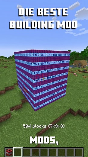 Die BESTE Mod um in Minecraft zu bauen! 🔨 #minecraft #fy