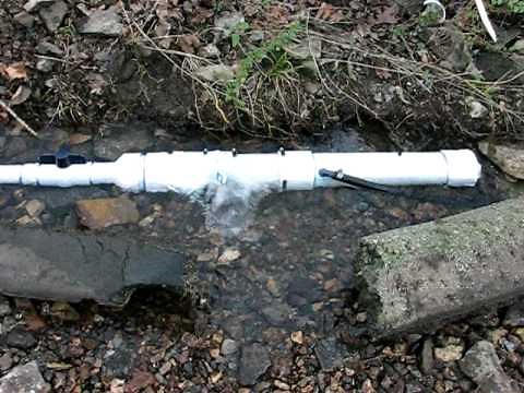 Linear PVC Hydraulic Ram Pump