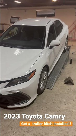#toyota #camry #uhaul Get a trailer hitch installed on your 2023 Toyota Camry at U-Haul!