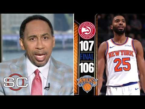 ESPN slams Mikal Bridges for missing game-winning shot as Knicks lose to Hawks 107-106 in Game 2