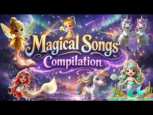 6 Fantasy Songs for Kids | Magical Mermaids, Unicorns & Fairies | Fairy story song