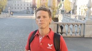 Join the remote tour of Ljubljana with our local guide Martin. 😎 In part 3 you get to know the famous Triple Bridge by architect Jože Plečnik. You can take the whole tour here: https://bit.ly/2WTObPk | Visit Ljubljana