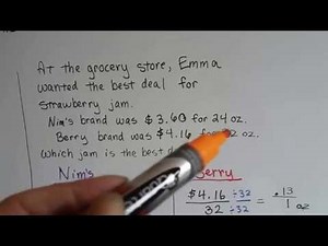 Grade 6 Math #5.2, Rates - how are ratios different than rates