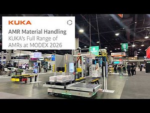 KUKA at MODEX 2026: AMRs, Palletizing & Smarter Automation
