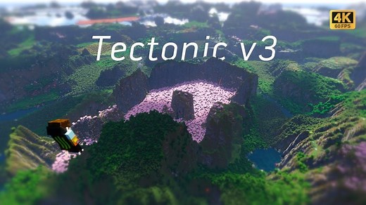 我的世界 | 一定要再试一次的地形生成模组｜Tectonic v3