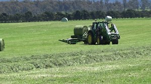 22K views · 510 reactions | Another clip of Clare Lindsay wrapping grass silage bales at "Fairview", between Cressy and Bracknell, in Northern Tasmania, back on 7th November 2022. | Craig's Farming Photos & Videos | Facebook