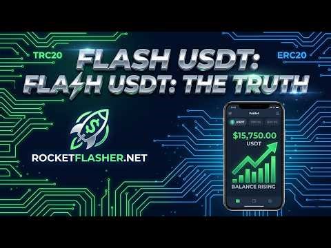 Understanding Flash USDT: TRC20 vs ERC20 Technical Guide | How to Use RocketFlasher.net