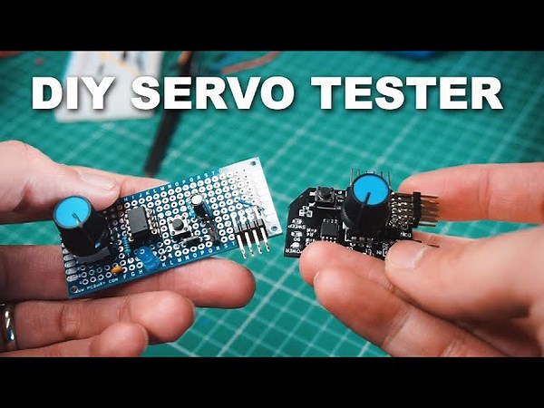 How to make a servo tester using Attiny85 micro chip + 10 biggest airplanes by wingspan