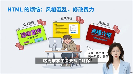 【微课】css魔法：网页从“素颜”到“精修”