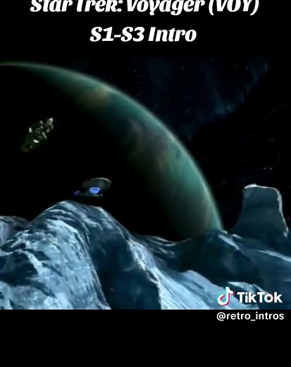 Star Trek: Voyager (VOY) | S1-S3 Intro #retrointros #startrekvoyager #startrek #startrekacademy #90stvshows