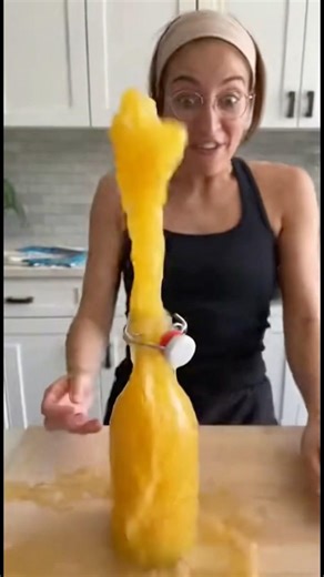 She Was Not Ready For What Came Out Of This Bottle