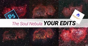 Astrophotography Image Processing Challenge | Soul Nebula