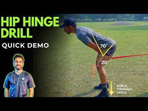 Hip Hinge Drill for Safe Lifting & Daily Movement