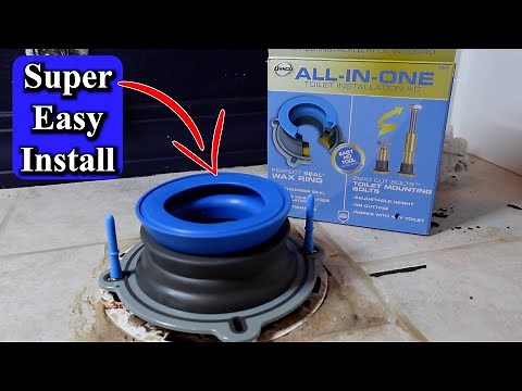 How to Install Danco All In One Wax Ring