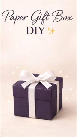Paper Gift Box | Cute Gift Ideas 🎁✨#shorts #viral #papercraft #trendingshorts #papergiftbox #diy
