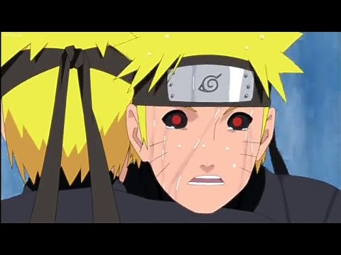 Naruto defeats his evil self at waterfall of truth!