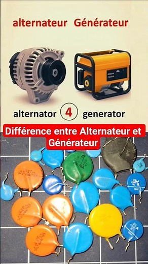Difference between Alternator and Generator or Power Generator #tech #africa