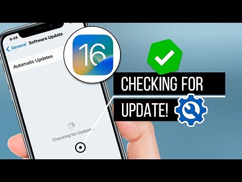 How to Troubleshoot an iPhone Stuck at "Checking for Updates" Running iOS 16