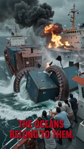 What If Giant Octopuses Took Over the World's Oceans? 🐙🌊😱 | AI What If Scenario #shorts