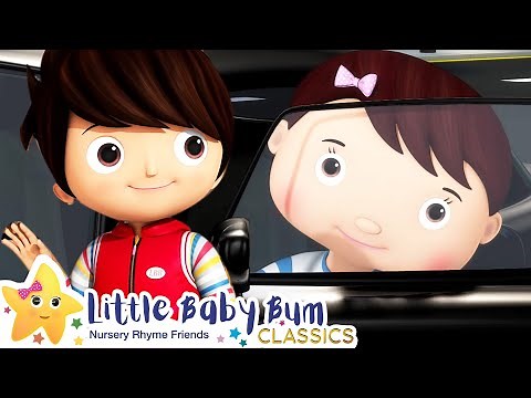 Driving In My Car Song | Nursery Rhyme & Kids Song - ABCs and 123s | Learn with Little Baby Bum