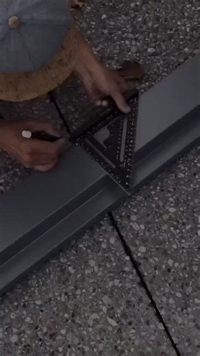 Metal capping is sometimes tedious but so satisfying. Here are some key points in capping: 1. Know which snips to use (reds or greens - each one will lift different sides of the material) 2. Cut your mitre on the side that lifts so that when you bend it, the corner won’t crush 3. Most times the waste side is the side that lifts up - with the exception of the mitre 4. Leave tabs wherever possible 5. Think like water I taught myself how to do capping. If there were shapes I didn’t know how to cut,