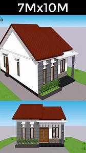 183K views · 4.5K reactions | Small House Plans 7x10 Meter 3 Beds 1 bath Houseplans-3d.com #interiør #interiordesign #architecturelovers #architectural #architect #architecture #housedecor #housedesign #tinyhomedesign #tinyhome #Homeplan | Just 4you | Facebook