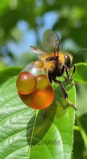 The Bioluminescent Bee With a Belly Full of Light
