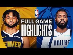 NUGGETS at MAVERICKS | FULL GAME HIGHLIGHTS | January 14, 2026