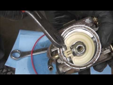 KOHLER Courage Twin Cylinder 27 horsepower Engine. Lawnmower Carburetor cleaning rebuild