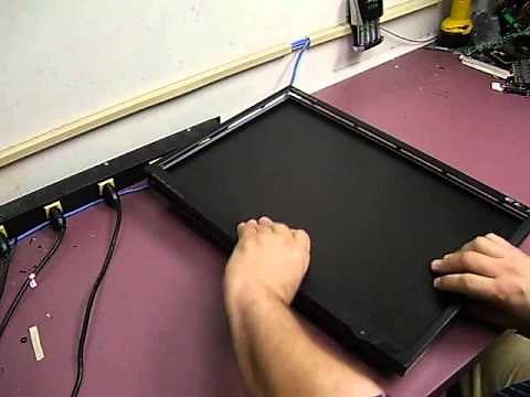 Repairing a LG L226WTQ-bf monitor - Part 1 Disassembly