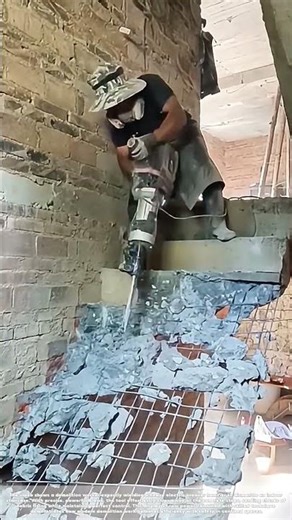 Demolition Pro: Watch This Power Tool Tear Through Stairs in Seconds