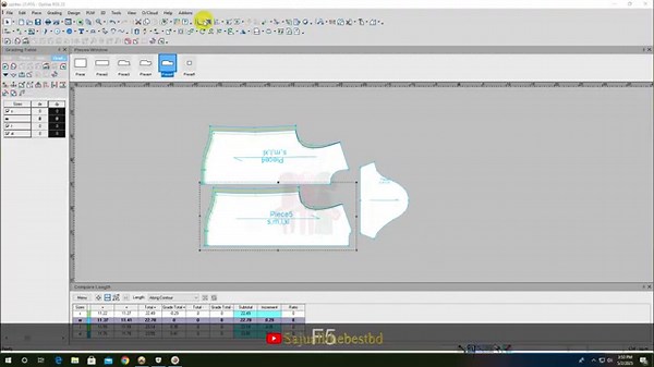 Icon Hight and Show OptiTex Software Training For Begginer Bangla Tutorial. Part 15