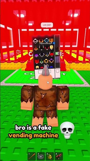 Bro is a fake vending machine 💀#roblox #shorts
