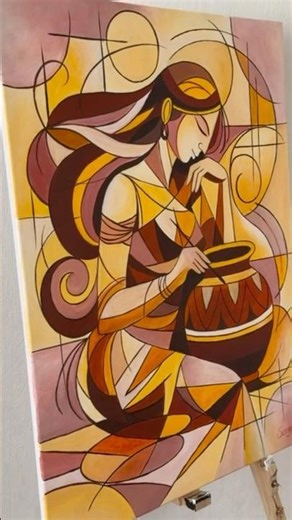 Silent Rhythm 🎶 | Acrylic on Canvas