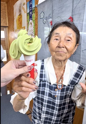 84歳のおばあちゃんが作る絶品ソフトクリーム