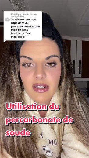 Utilisation du percarbonate de sodium pour blanchir le linge